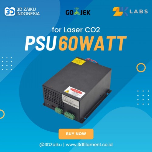 Zaiku Power Supply Unit for Laser CO2 60 Watt 60W Laser Machine - Non Display